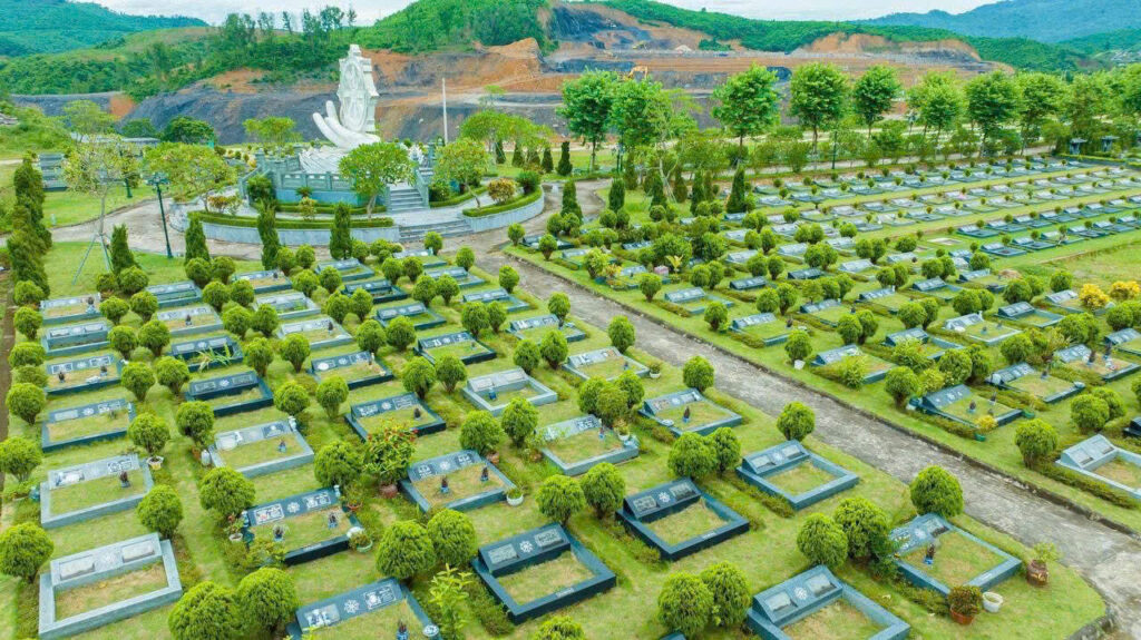 Khuôn viên tưng phân khu chia quy hoạch bài bản