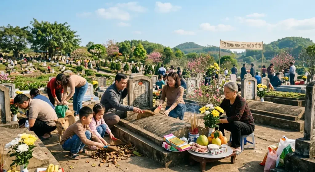 Thanh Minh 2027 vào ngày nào? Ý nghĩa và phong tục tảo mộ